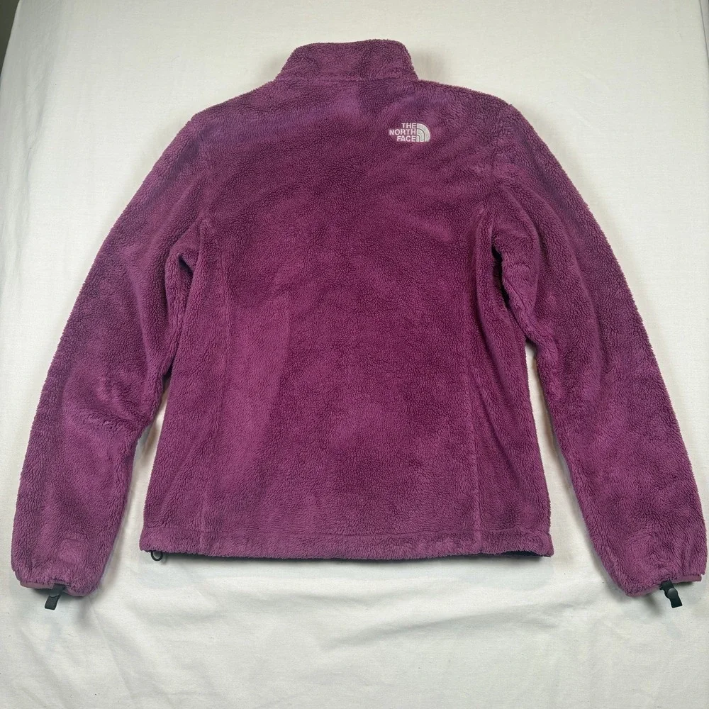 The North Face Jacket Womens Small Full Zip Long Sleeve Outdoors Pink Fleece